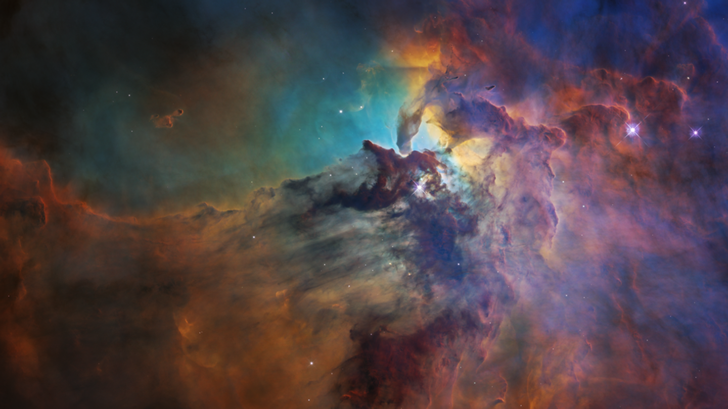 Colorful image of stardust Colorful image of stardust