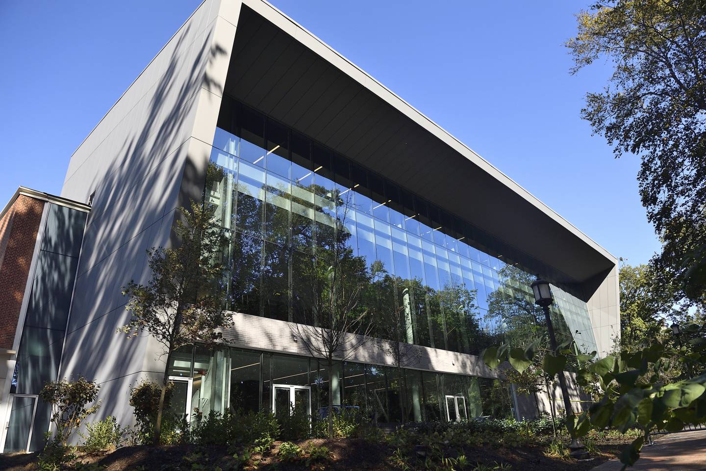 The exterior of the newly renovated Ralph S. O’Connor Center for Recreation and Well-Being 