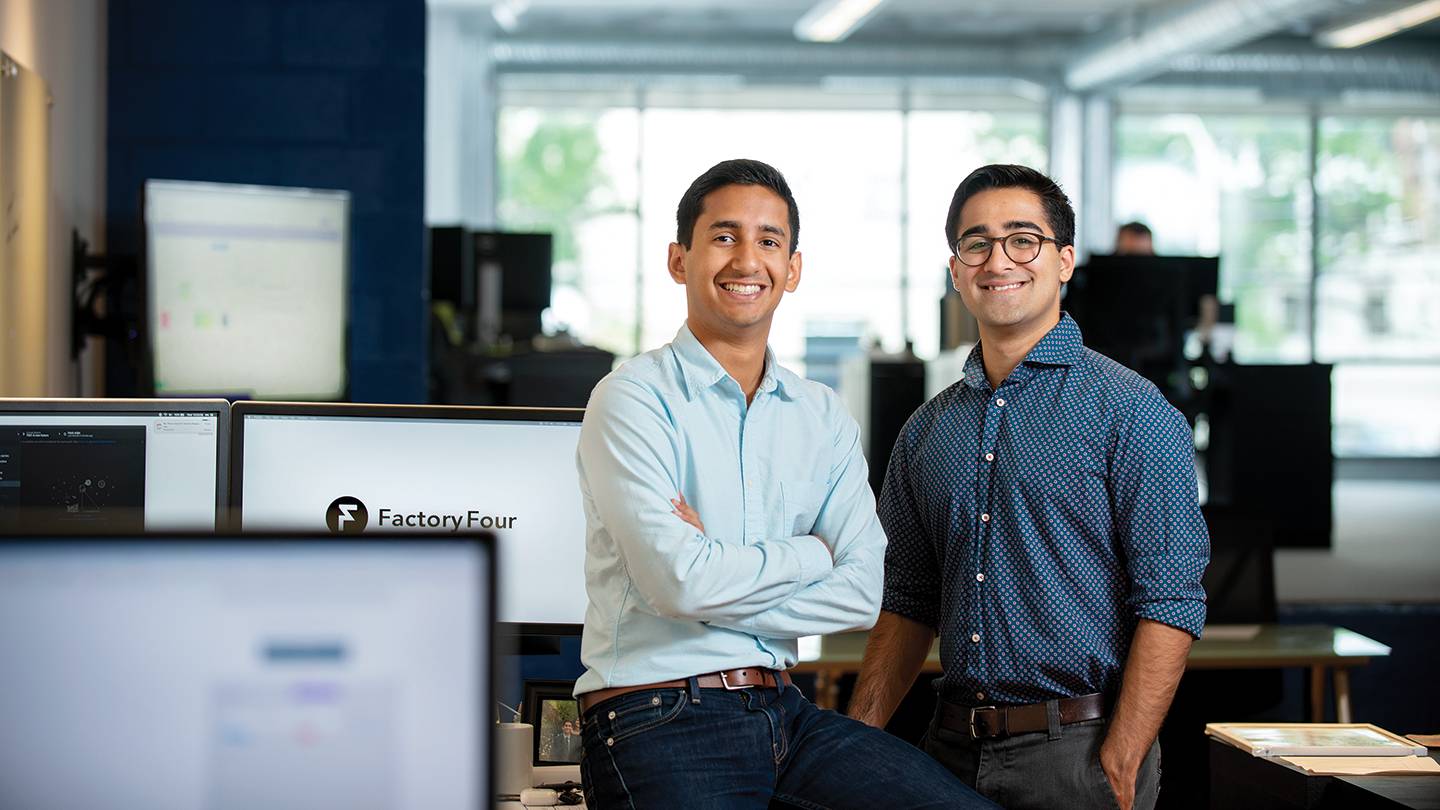 Param Shah and Alex Mathews Param Shah and Alex Mathews