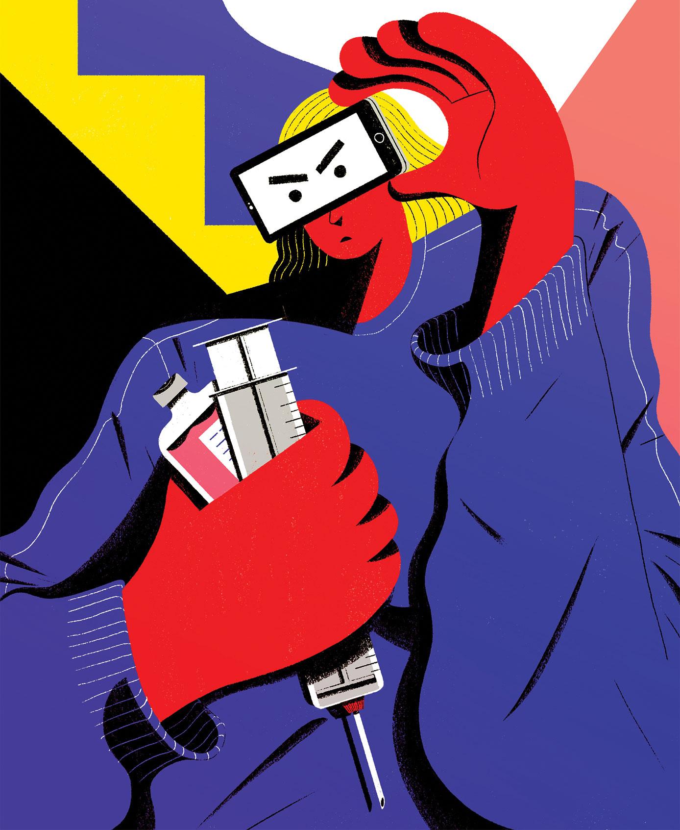 The outsize influence of antivax ads on social media Hub