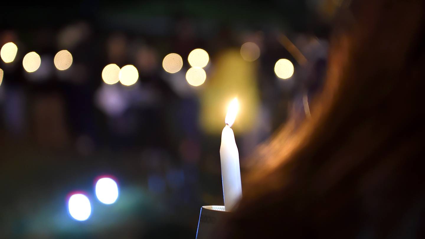 Hopkins Hillel vigil Hopkins Hillel vigil