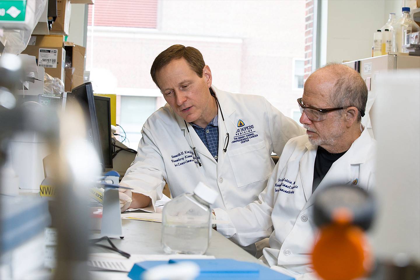 Bert Vogelstein and Kenneth Kinzler Bert Vogelstein and Kenneth Kinzler