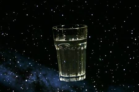 What happens to a glass of water in space? | Hub