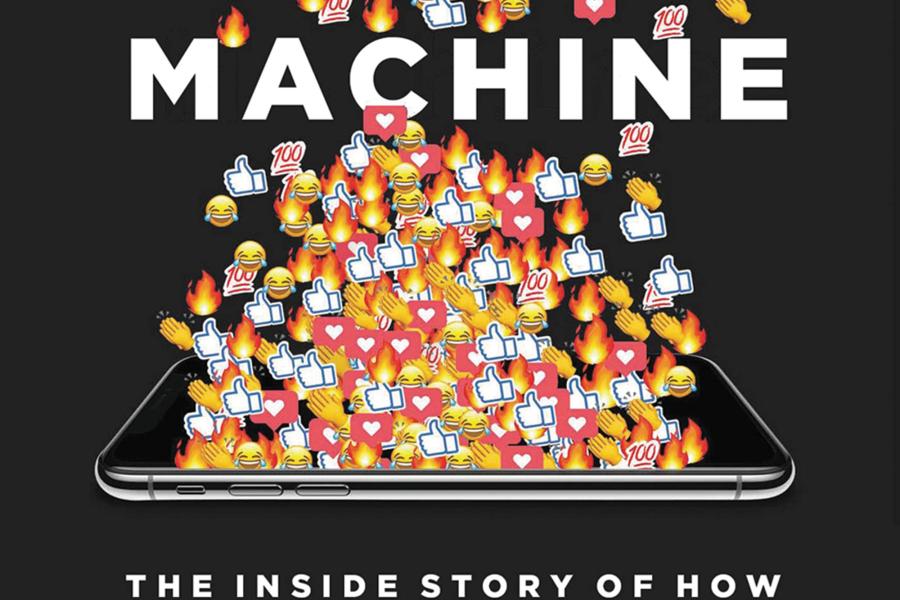 Book cover of 'The Chaos Machine: The Inside Story of How Social Media Rewired Our Minds and Our World'