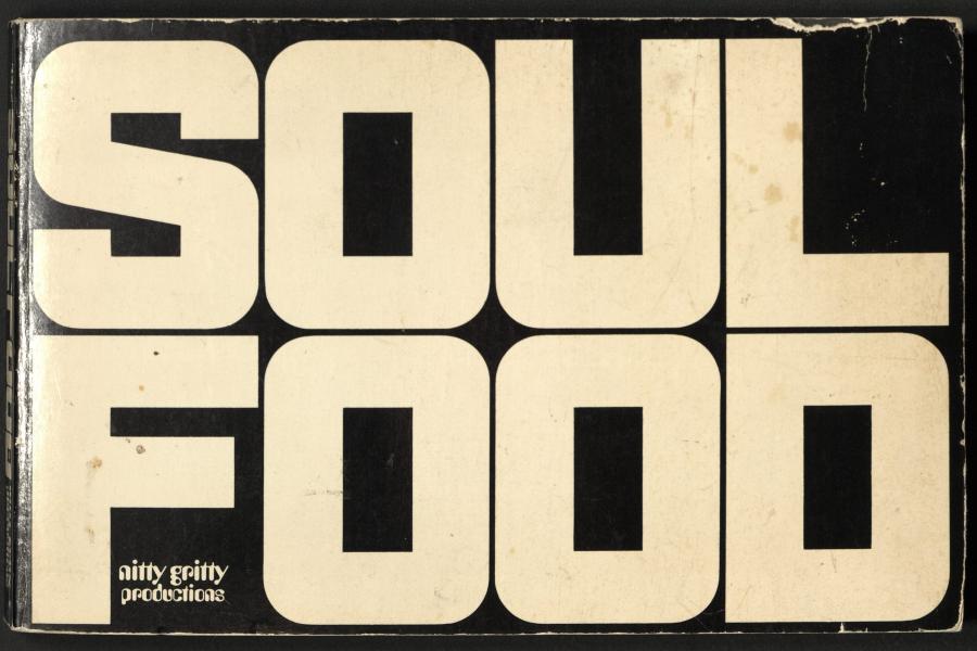 Front cover of cookbook titled Soul Food
