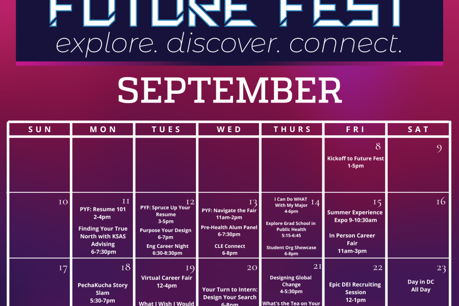 future fest September calendar of events