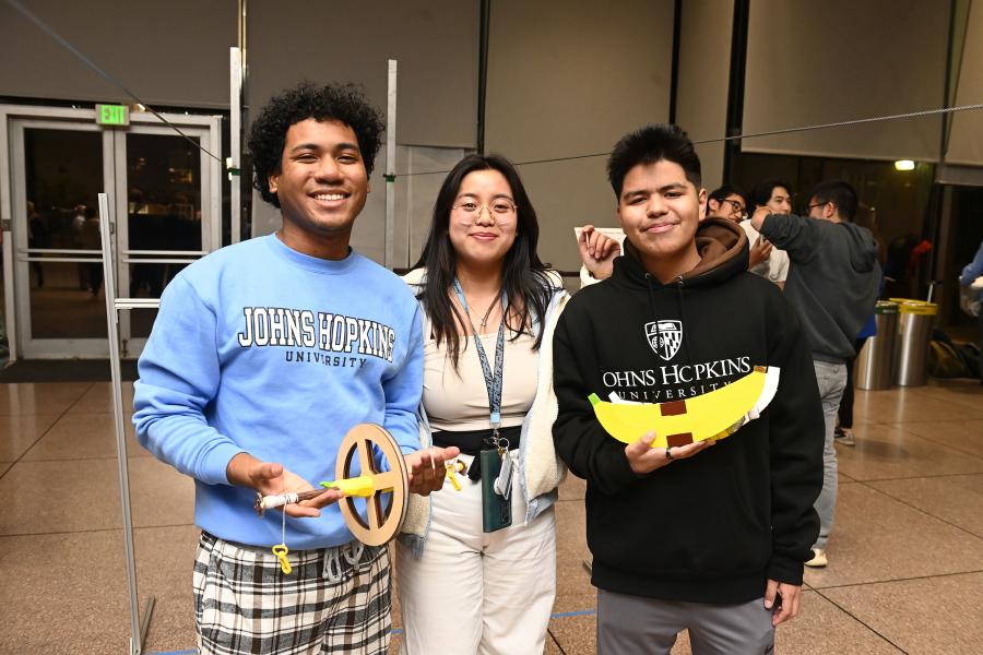 First-year engineers at the annual design competition