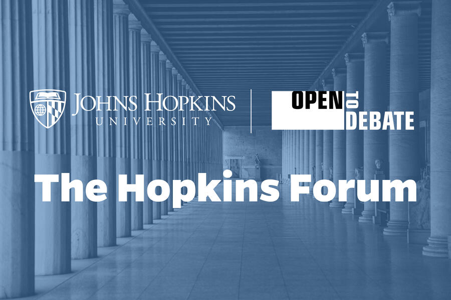 The Hopkins Forum creative asset