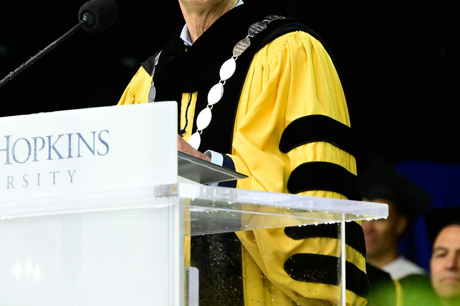 Johns Hopkins University President Ron Daniels