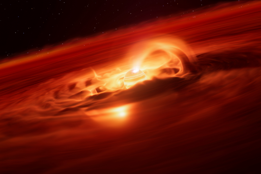 illustration of rogue planet