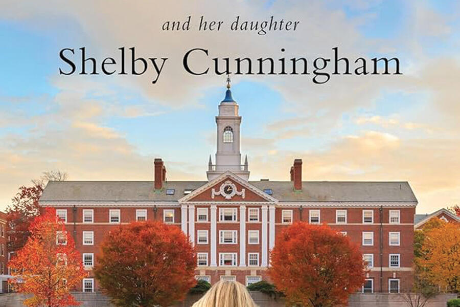 Book cover of "The Academy" by Elin Hilderbrand and Shelby Cunningham.