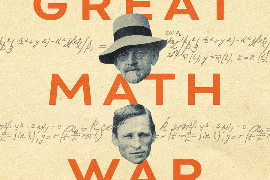 Book cover for "The Great Math War" by Jason Socrates Bardi