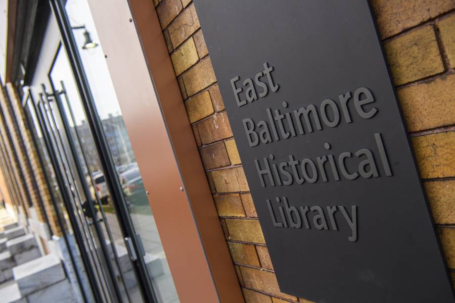 East Baltimore Historical Library exterior