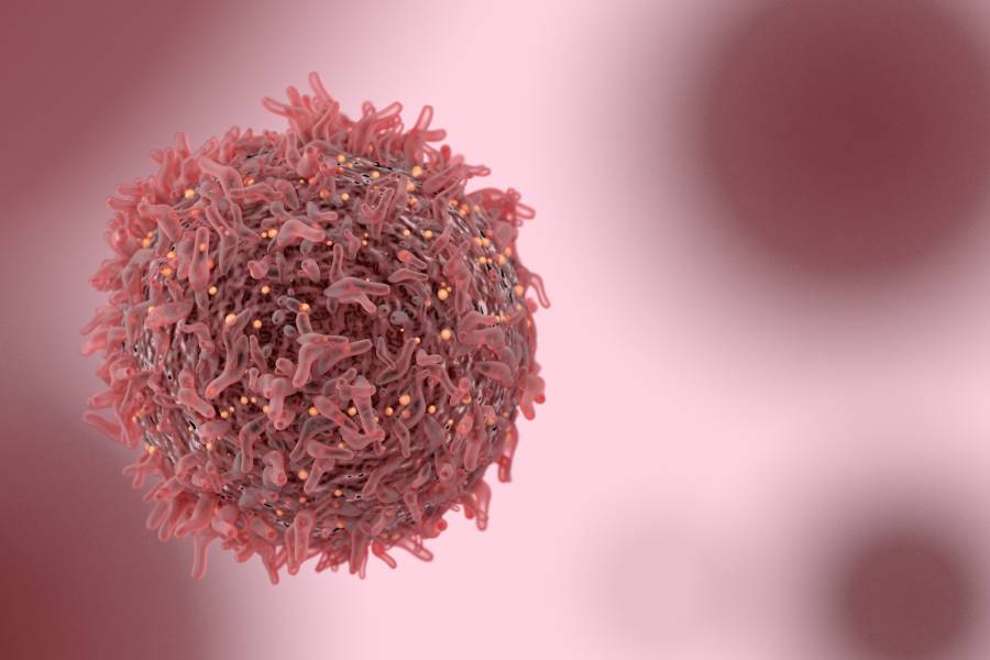 Illustration of cancer cell