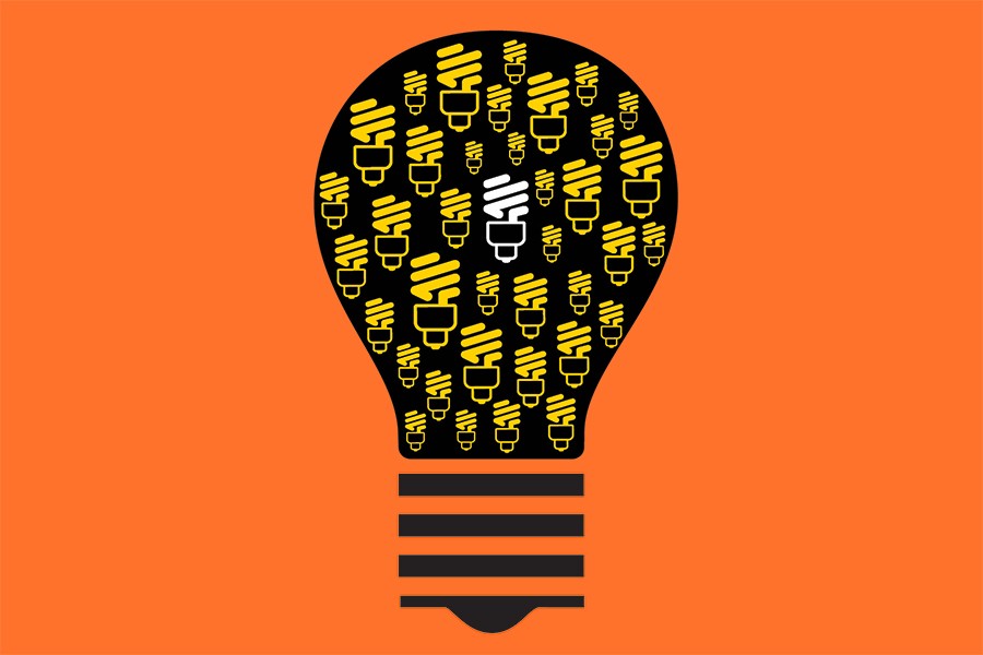 Idea if you want. Idea Lab. Bright ideas. John Hub. What's your Bright idea?.