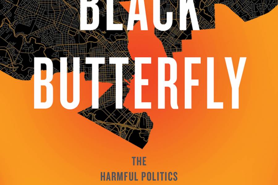 cover image for Lawrence Brown's new book, The Black Butterfly
