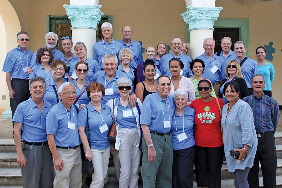 The School of Medicine’s Class of 1970 delivered medical supplies, including surgical supplies and textbooks, to facilities in Cuba.