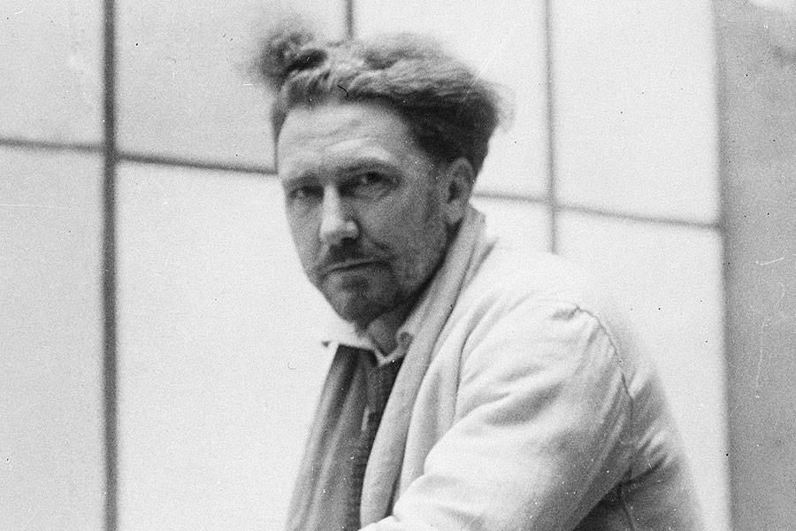 Photograph of Ezra Pound 