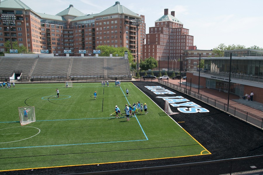 New playing surface at JHU's Homewood Field ready for action Hub