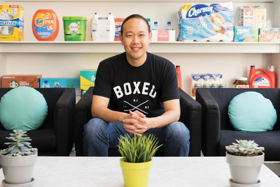Chieh Huang, CEO of Boxed