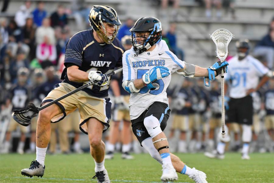 Men's lacrosse Hopkins starts strong with win vs. Navy Hub