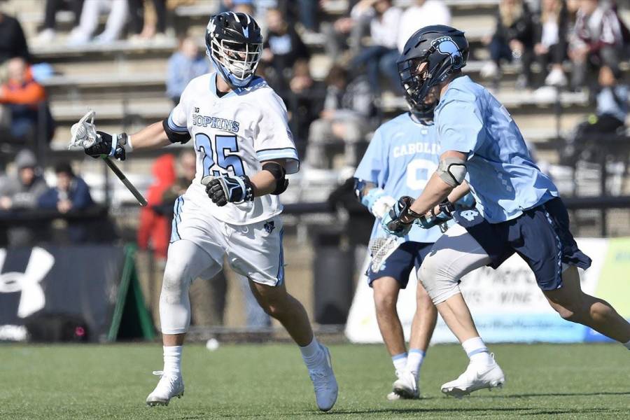 Men's lacrosse Hopkins drops second straight as UNC's Gray goes wild Hub