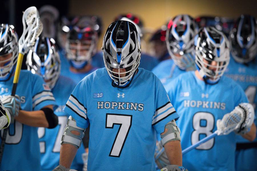 Johns Hopkins men's lacrosse players