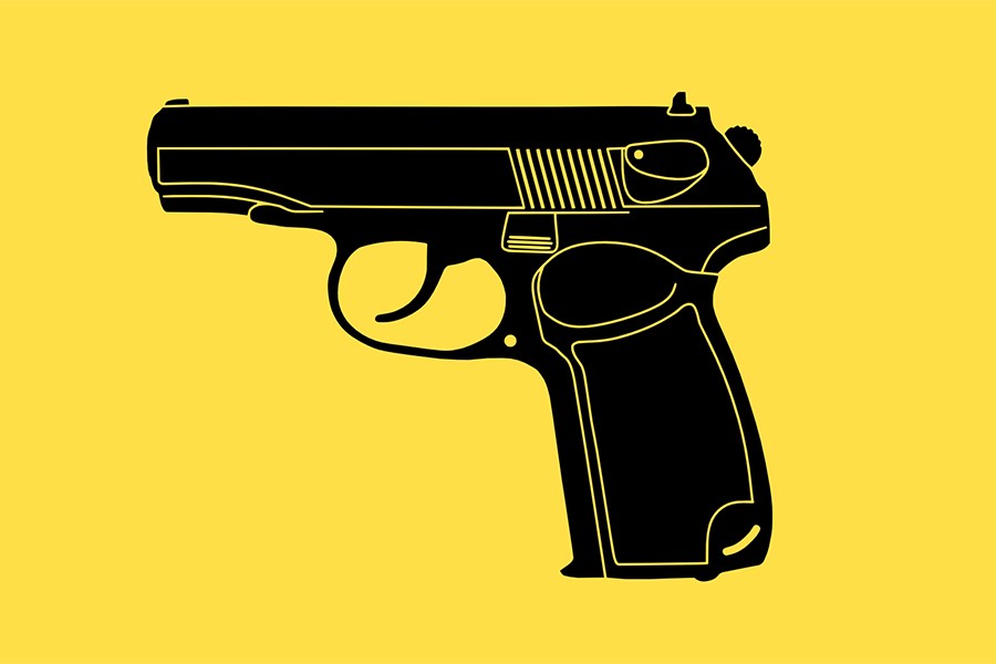 Pistol illustration
