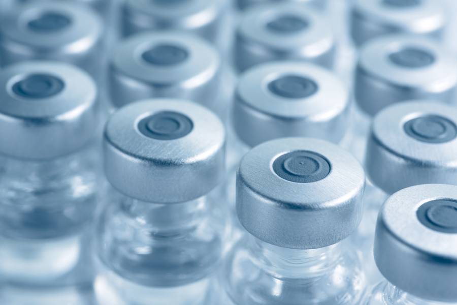Vaccines in bottles
