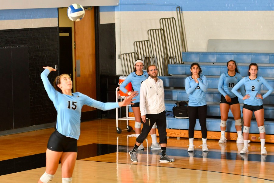 Volleyball Johns Hopkins Matches School Record With 16th Consecutive Victory Hub