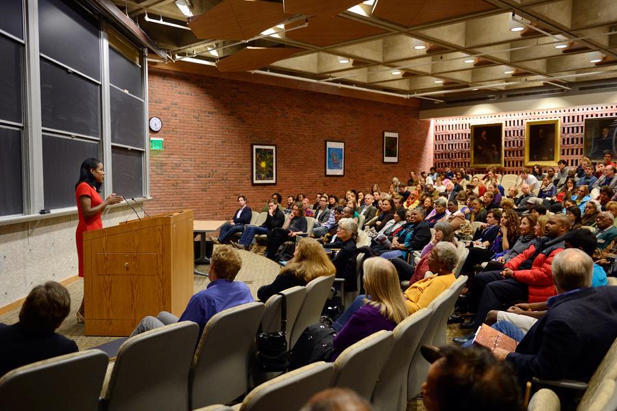 Isabel Wilkerson kicks off President's Reading Series at Johns Hopkins Hub