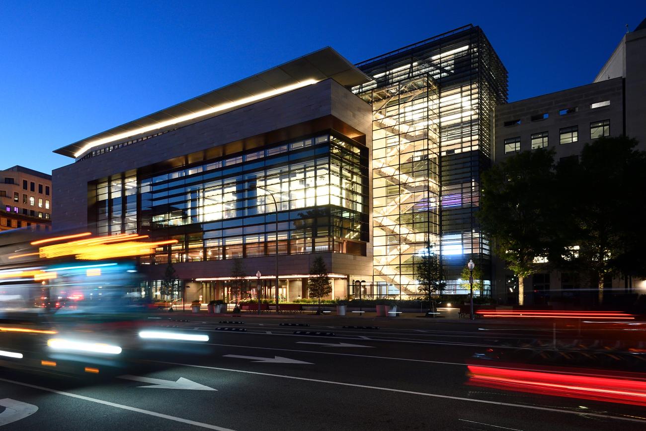 Former Newseum almost ready for Johns Hopkins graduate students