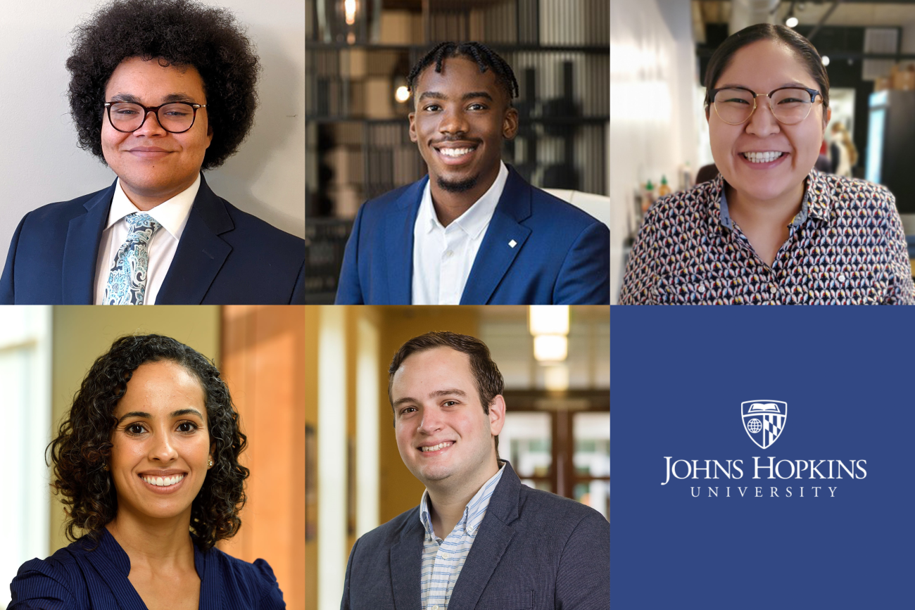 Five Johns Hopkins PhD students inducted into Bouchet Society | Hub