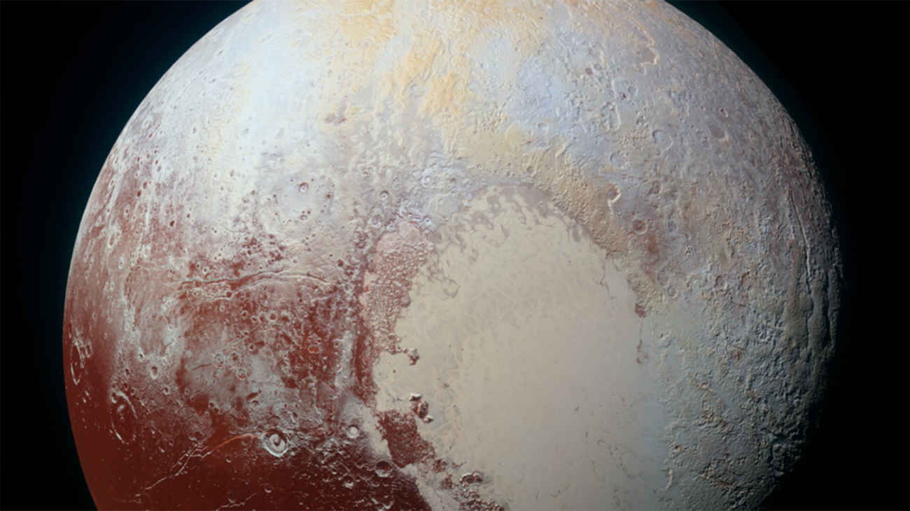 real picture of pluto