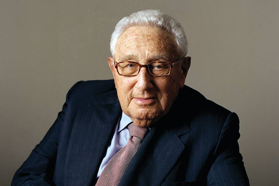 Scholar and statesman Henry Kissinger, who shaped world affairs in the ...