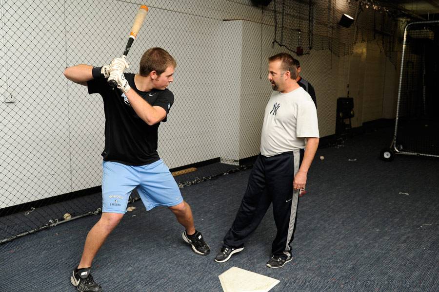 JHU baseball team gets pro tips from Yankees hitting coach | Hub