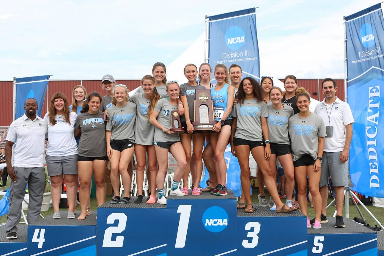 Johns Hopkins women's team places third at NCAA DIII track ...