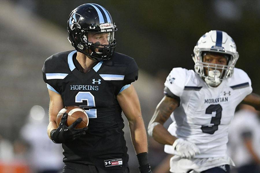 Football Johns Hopkins bounces back, blanks Moravian Hub