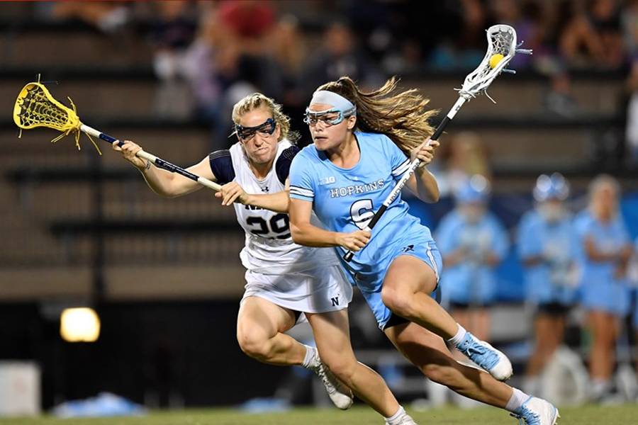 Women's lacrosse Trio of hat tricks lifts Hopkins to seasonopening