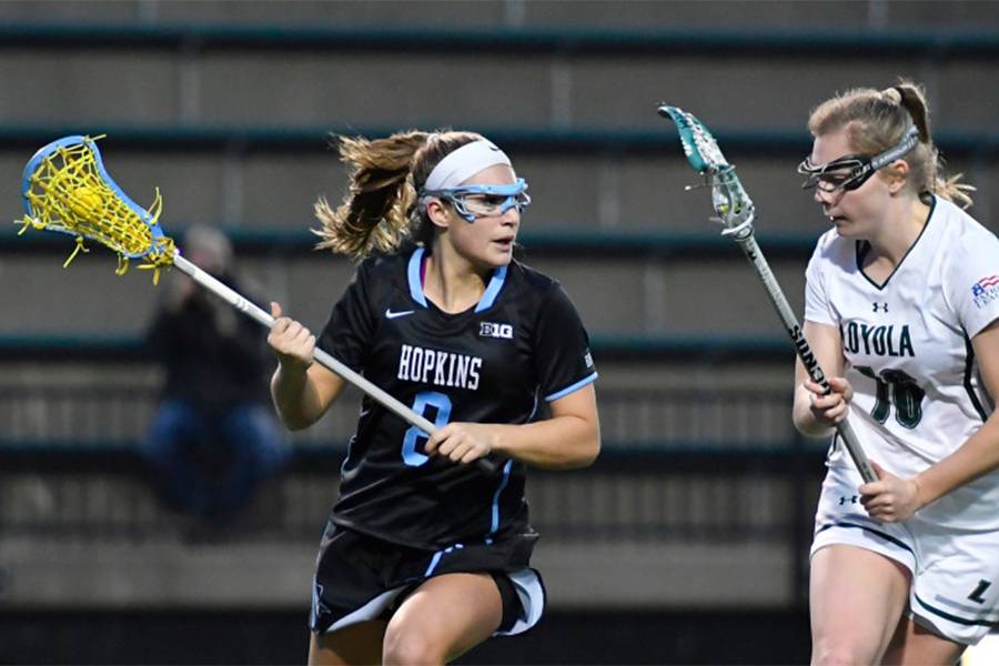 Women's lacrosse Hopkins puts away Loyola with secondhalf burst Hub