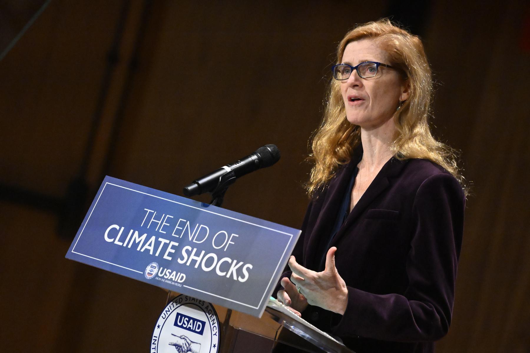Samantha Power urges major investments in climate resilience before it’s too late