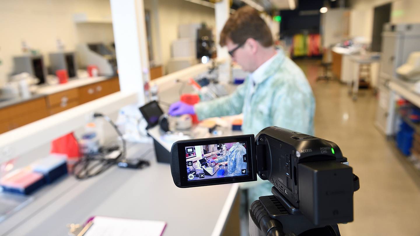 Lights, camera, experiment! Hub