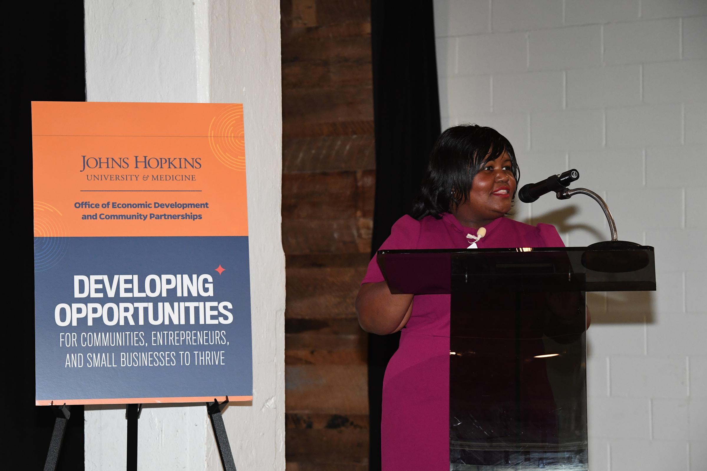 Local leaders join Johns Hopkins to celebrate the impact of working