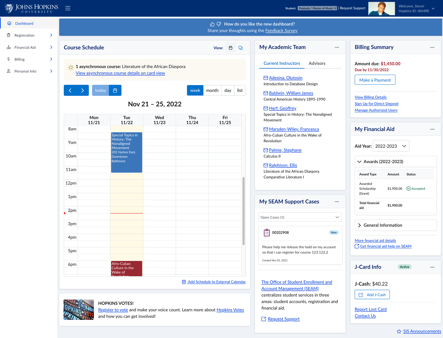 New digital dashboard will streamline key information for Hopkins