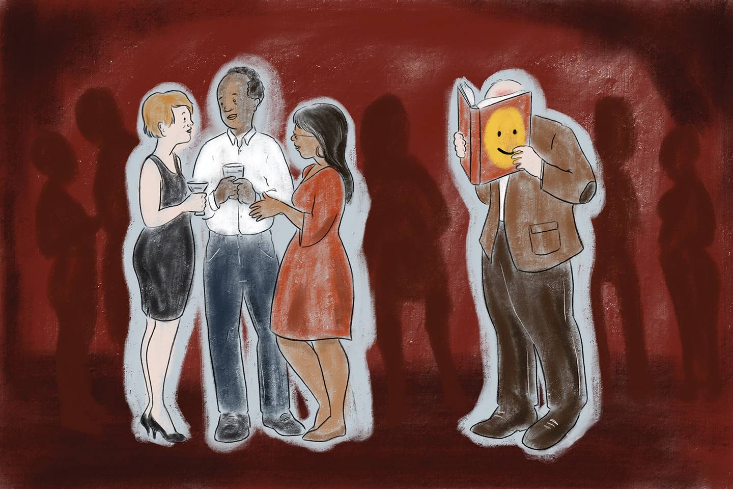 pics How To Be More Social As An Introvert Reddit cocktail party