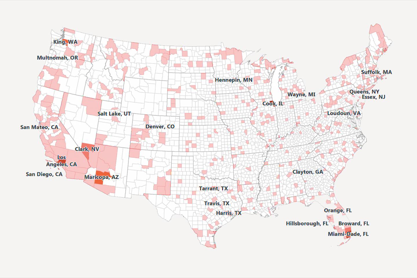 New analysis predicts top 25 U.S. counties at risk for measles