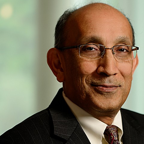 Portrait photograph of KT Ramesh