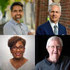 Clockwise from top left: Sal Khan, Lou Forster, Alex Szalay, and Toni Draper